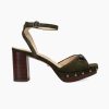 Pelle Moda - Anara Platform - Dark Olive